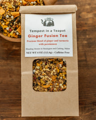 Herbal - Ginger Fusion - with turmeric 5 oz - warm flavors with a spicy kick!
