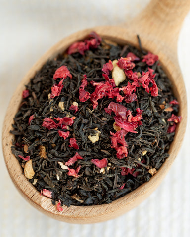 Black Tea - Cozy Autumn Day - 4 oz loose Tea with warm flavors of the fall season - apples, ginger, cinnamon