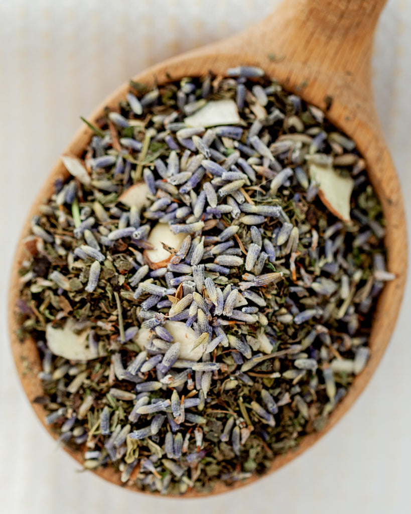 Herbal - Cuppa Lavender - 3 oz loose tea - relax into the smell and tastes of Lavender.