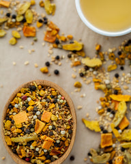 Herbal - Ginger Fusion - with turmeric 5 oz - warm flavors with a spicy kick!
