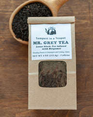 Mr. Grey - 4 oz loose tea - a beautiful black tea with citrus aromas
