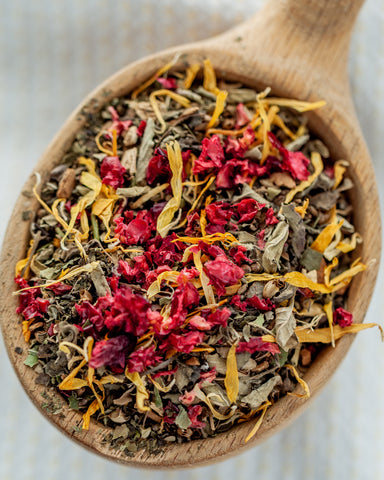 Herbal - Holy Cranberry - 4 oz loose tea - earthy tastes with hints of fruit