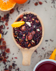 Herbal - Rosie Tea - 4 oz loose tea - Fruity - Hibiscus and Rosehip Tea - the Customers #1 favorite!