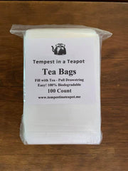 Tea Bags - 100 count - simple to fill with your favorite tea