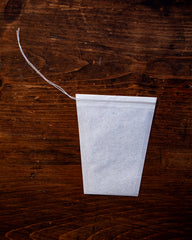 #1 Tea Bags (Empty) for you to fill with your favorite loose tea.
