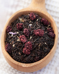 Black Tea - Iced Backyard Blackberry - hints of Maine blackberries - 4 sachets
